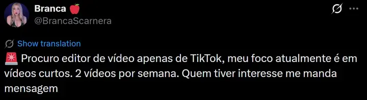 Conversa com aluno da Editify 5